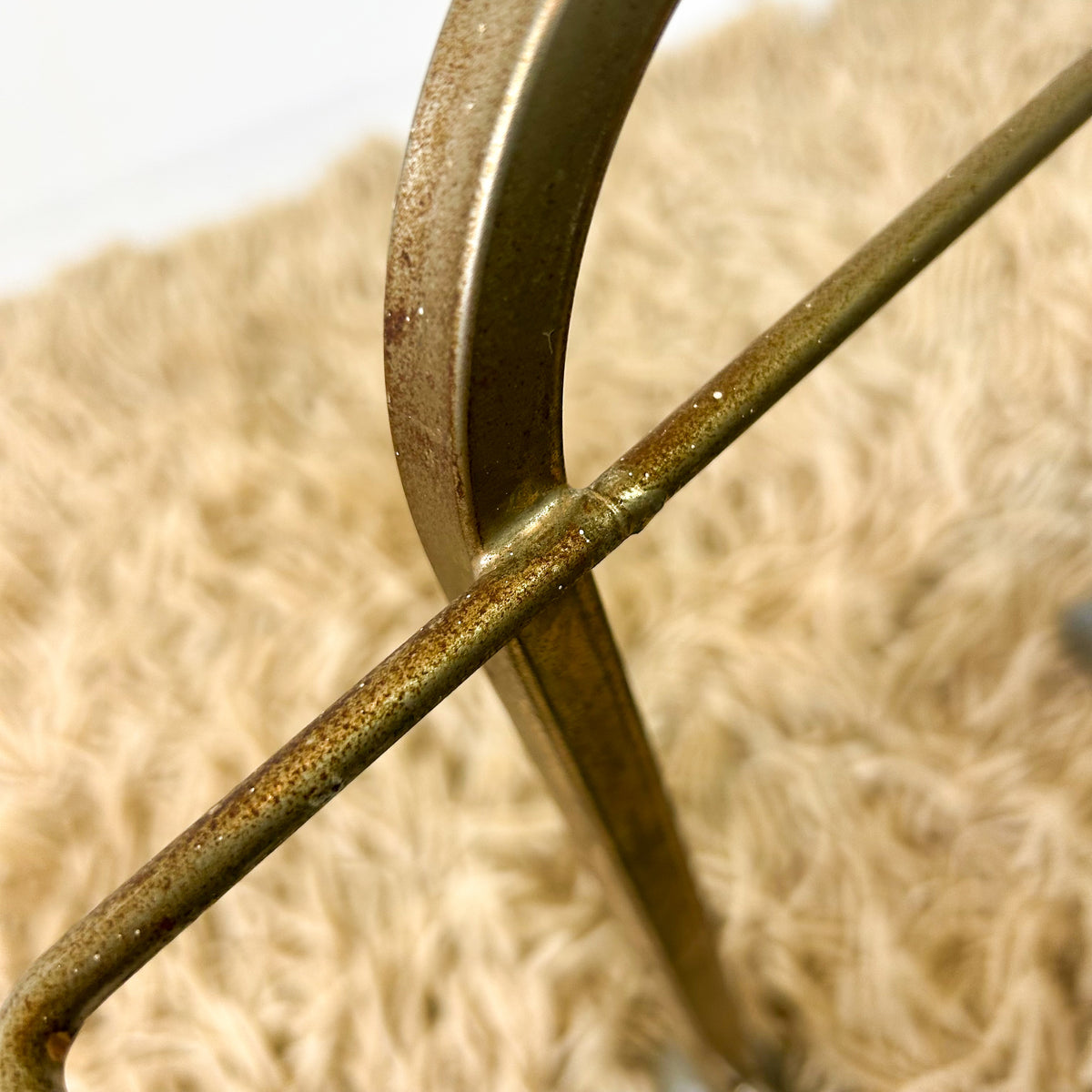 BRASS VINYL RECORD RACK - HEY JUDE WORKSHOP • Vintage furniture & objects Melbourne