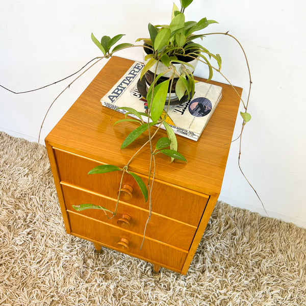 BEDSIDE DRAWERS (SINGLE) - HEY JUDE WORKSHOP • Vintage furniture & objects Melbourne