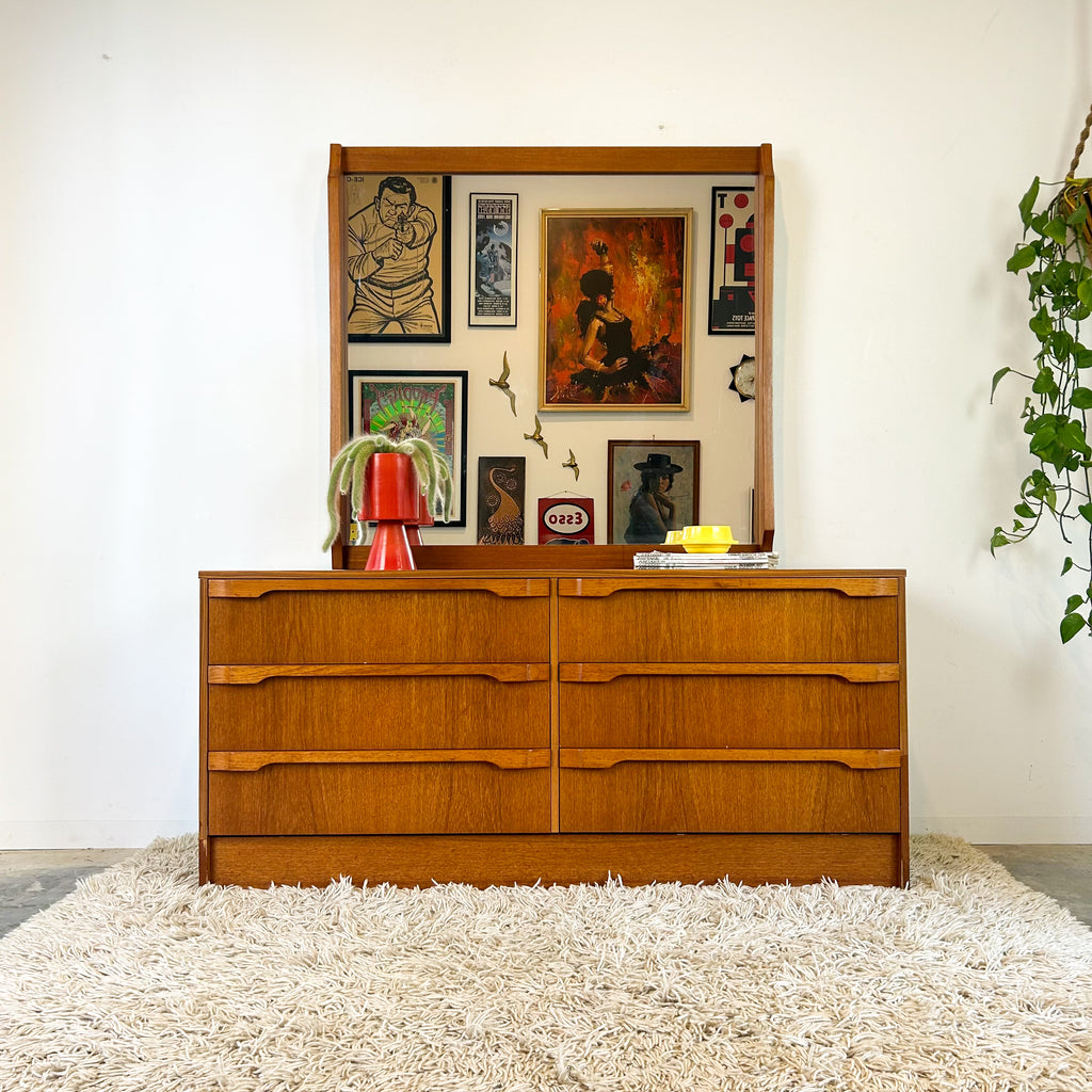 DRESSER DRAWERS WITH MIRROR - HEY JUDE WORKSHOP • Vintage furniture & objects Melbourne