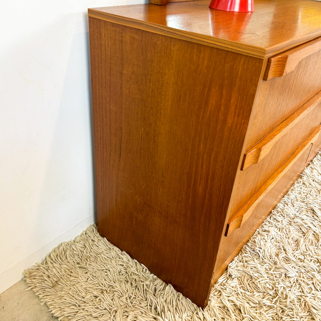 DRESSER DRAWERS WITH MIRROR - HEY JUDE WORKSHOP • Vintage furniture & objects Melbourne
