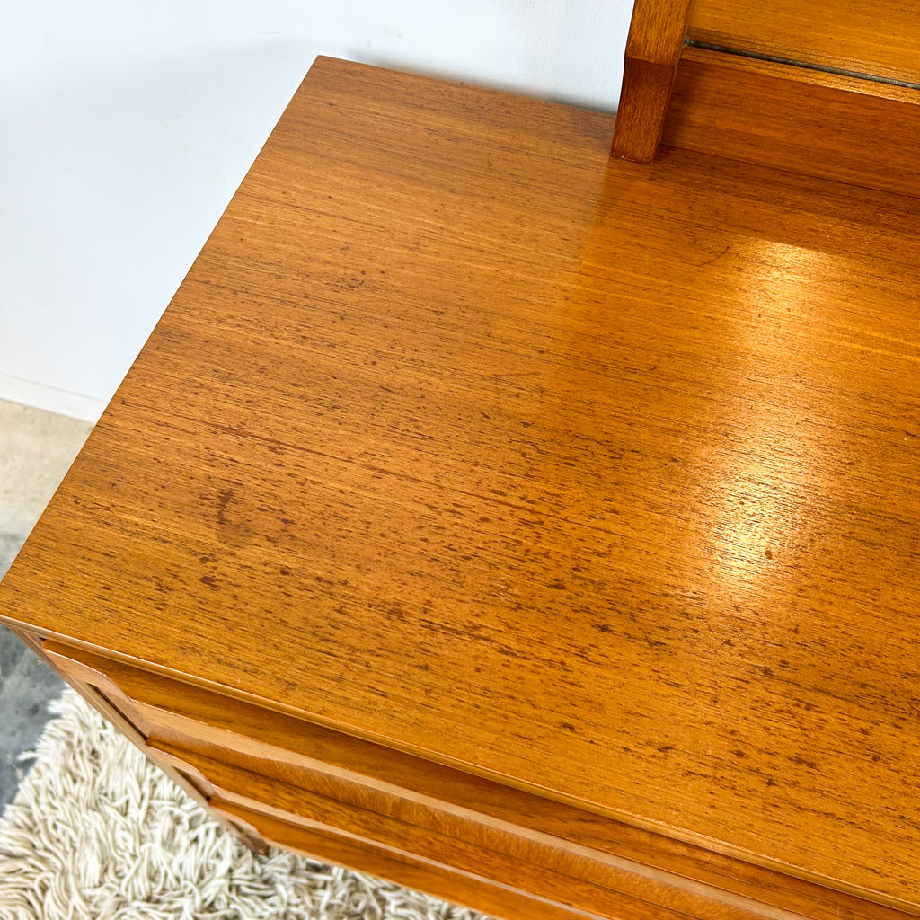 DRESSER DRAWERS WITH MIRROR - HEY JUDE WORKSHOP • Vintage furniture & objects Melbourne
