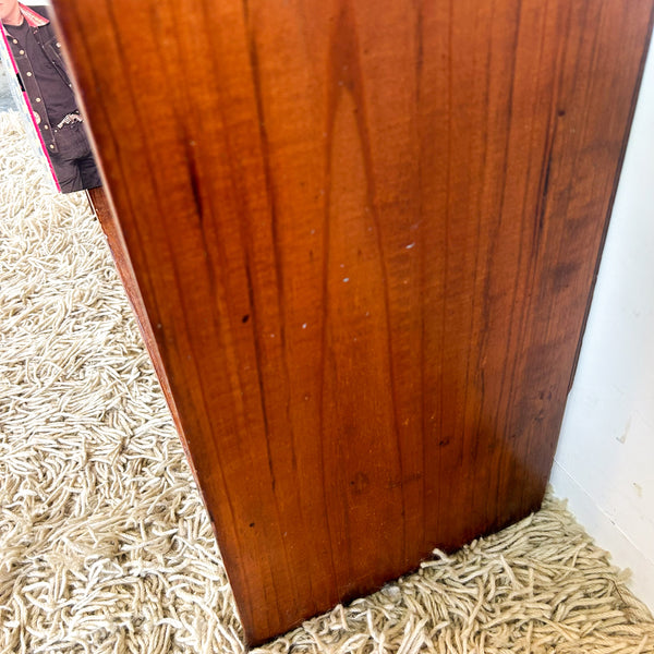 SMALL HARDWOOD BOOKCASE