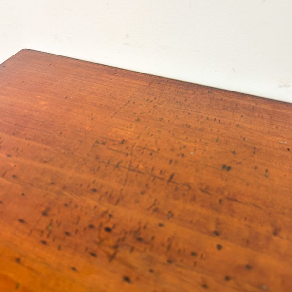 SMALL HARDWOOD BOOKCASE