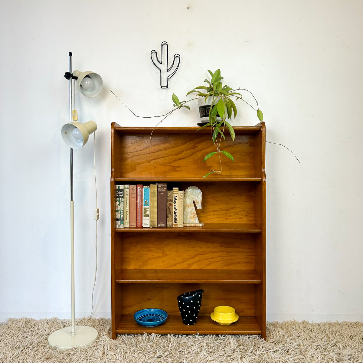 WATERFALL BOOKCASE - HEY JUDE WORKSHOP • Vintage furniture & objects Melbourne