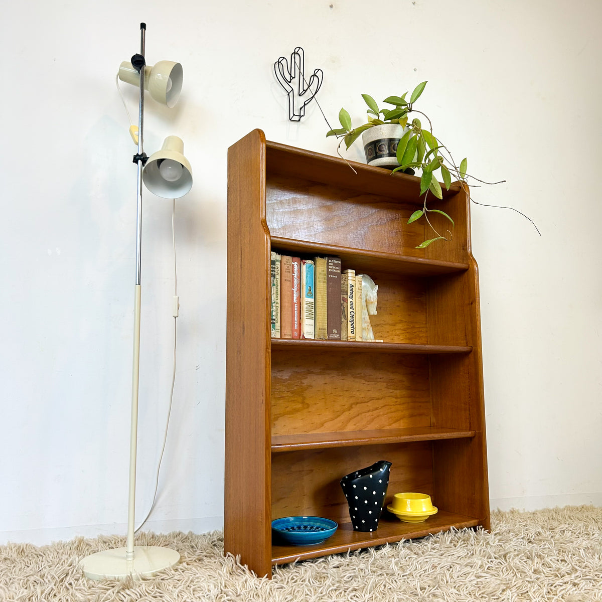 WATERFALL BOOKCASE - HEY JUDE WORKSHOP • Vintage furniture & objects Melbourne