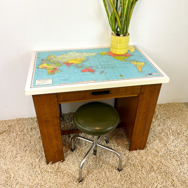 WORLD MAP DESK