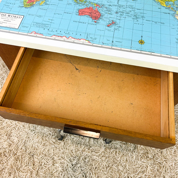 WORLD MAP DESK