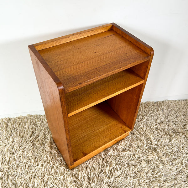 WOODEN BEDSIDE TABLE