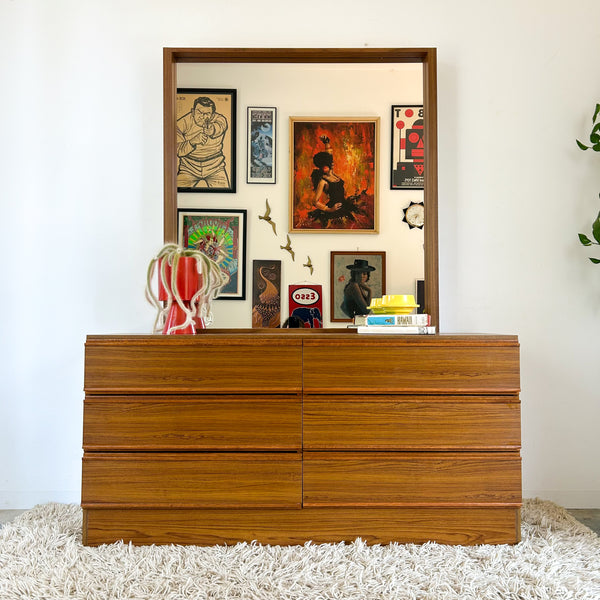 CRO DRESSER WITH MIRROR