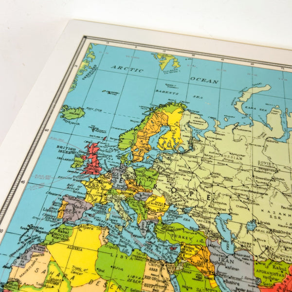 WORLD MAP DESK