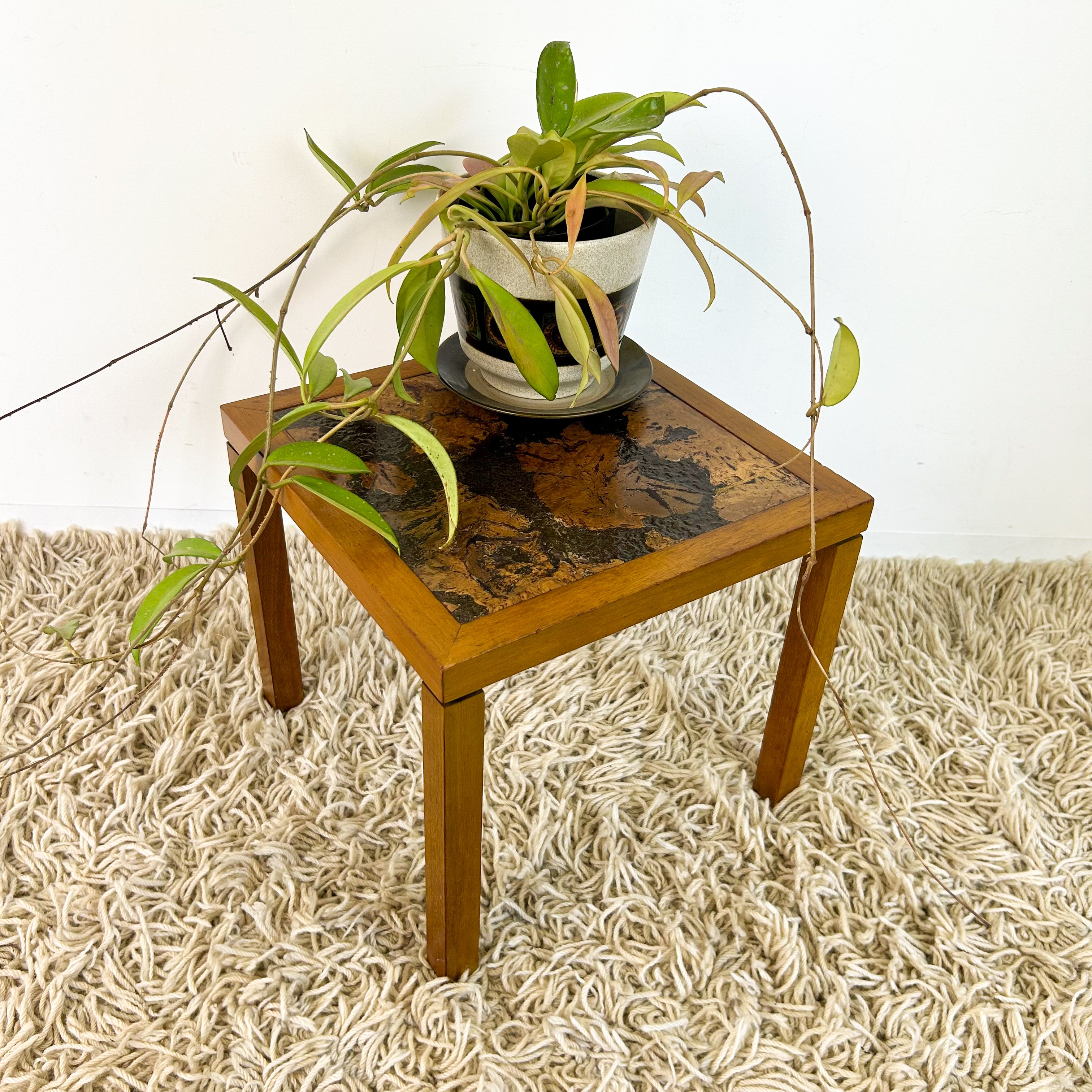 BURL SIDE TABLE - HEY JUDE WORKSHOP • Vintage furniture & objects Melbourne