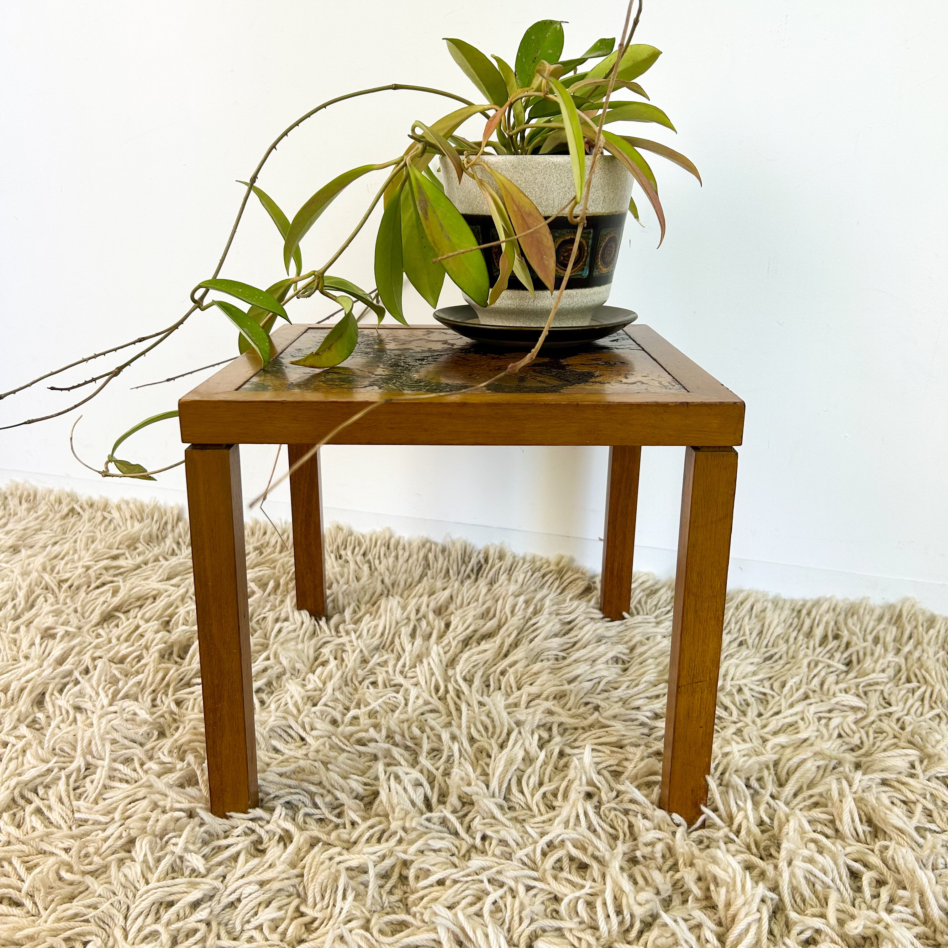 BURL SIDE TABLE - HEY JUDE WORKSHOP • Vintage furniture & objects Melbourne