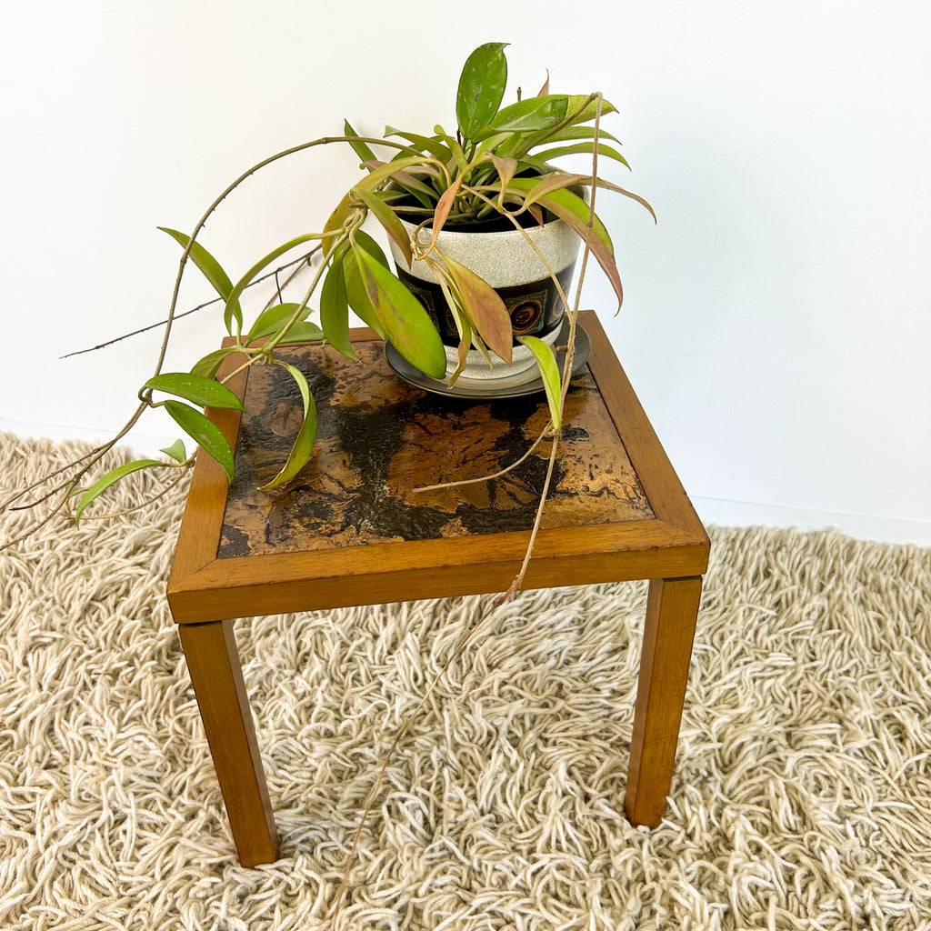 BURL SIDE TABLE - HEY JUDE WORKSHOP • Vintage furniture & objects Melbourne