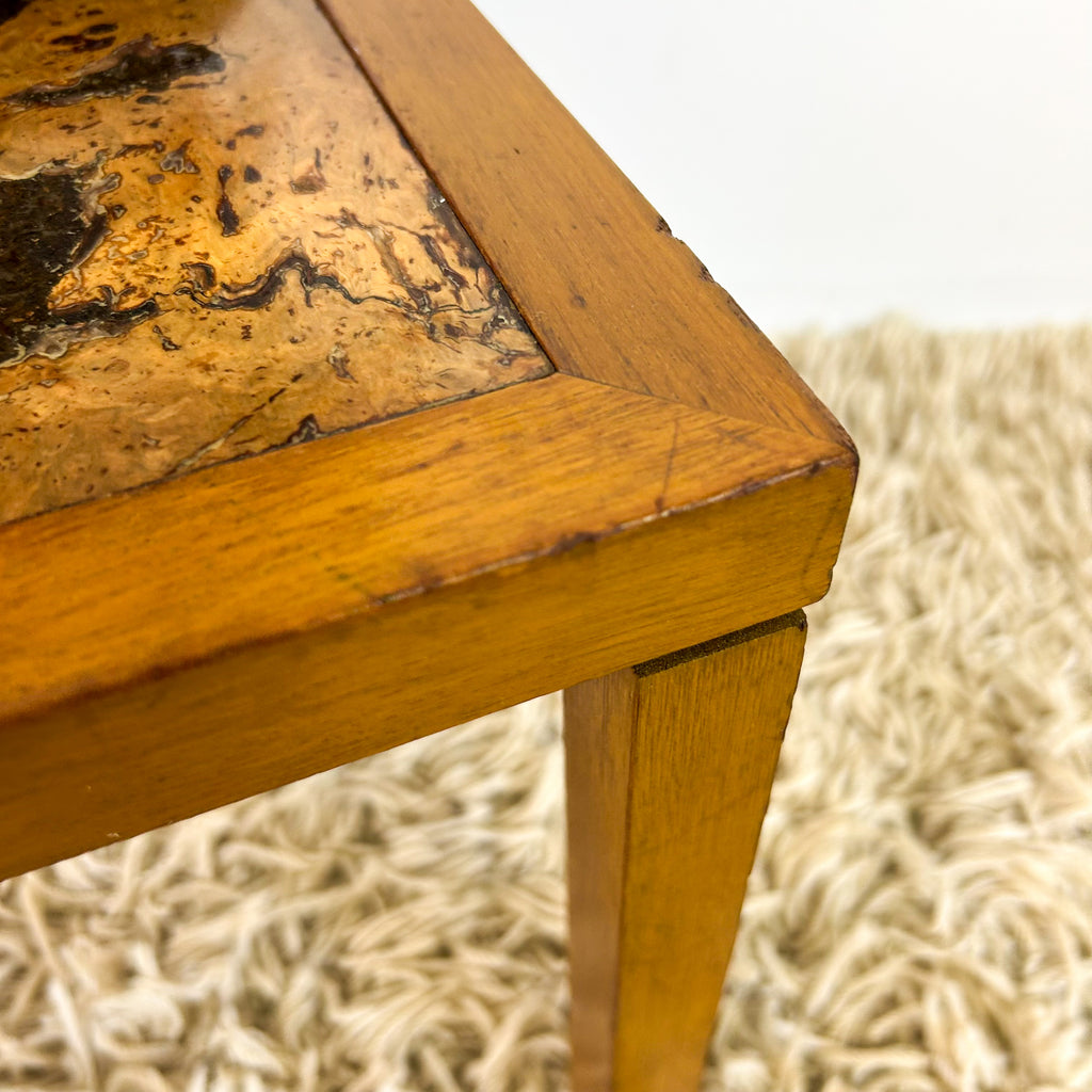 BURL SIDE TABLE - HEY JUDE WORKSHOP • Vintage furniture & objects Melbourne