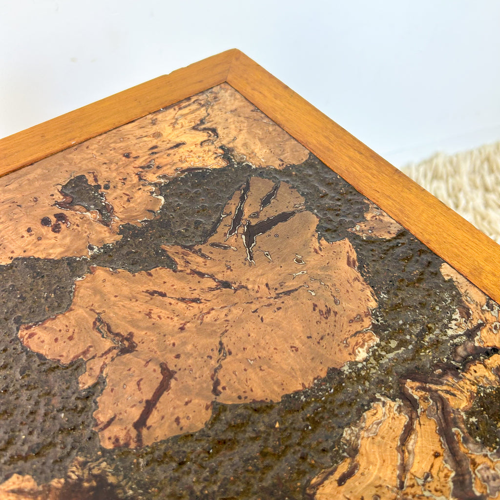 BURL SIDE TABLE - HEY JUDE WORKSHOP • Vintage furniture & objects Melbourne