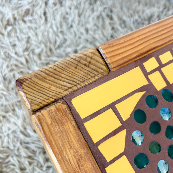 MOSAIC PINE COFFEE TABLE