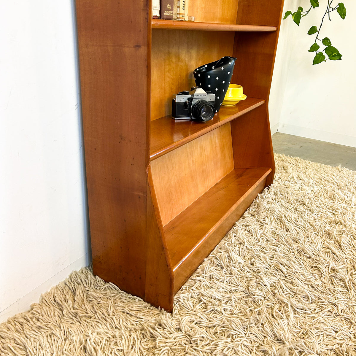 HARDWOOD BOOKCASE #1 - HEY JUDE WORKSHOP • Vintage furniture & objects Melbourne