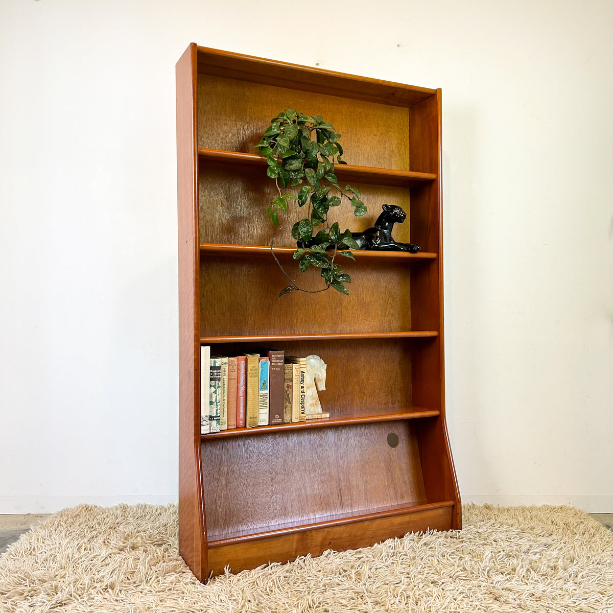 HARDWOOD BOOKCASE #2 - HEY JUDE WORKSHOP • Vintage furniture & objects Melbourne