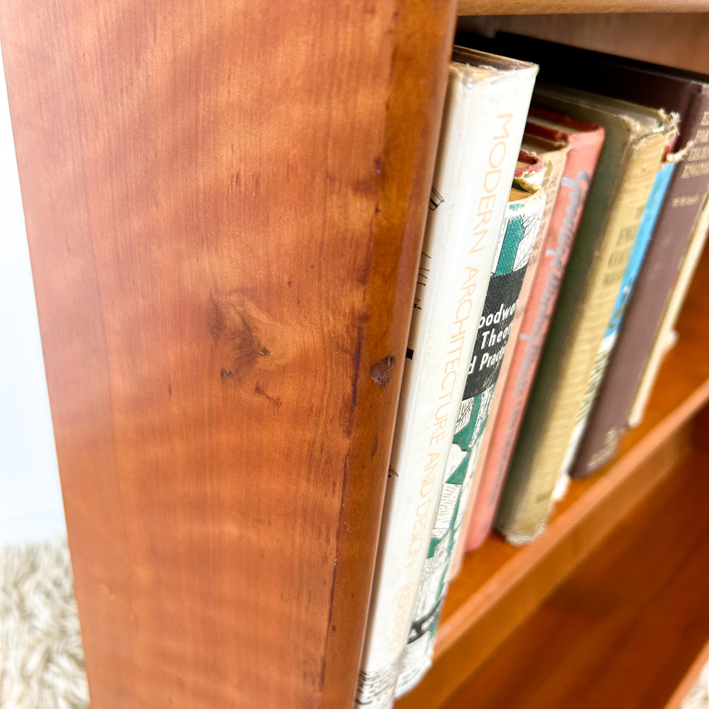 HARDWOOD BOOKCASE #2 - HEY JUDE WORKSHOP • Vintage furniture & objects Melbourne