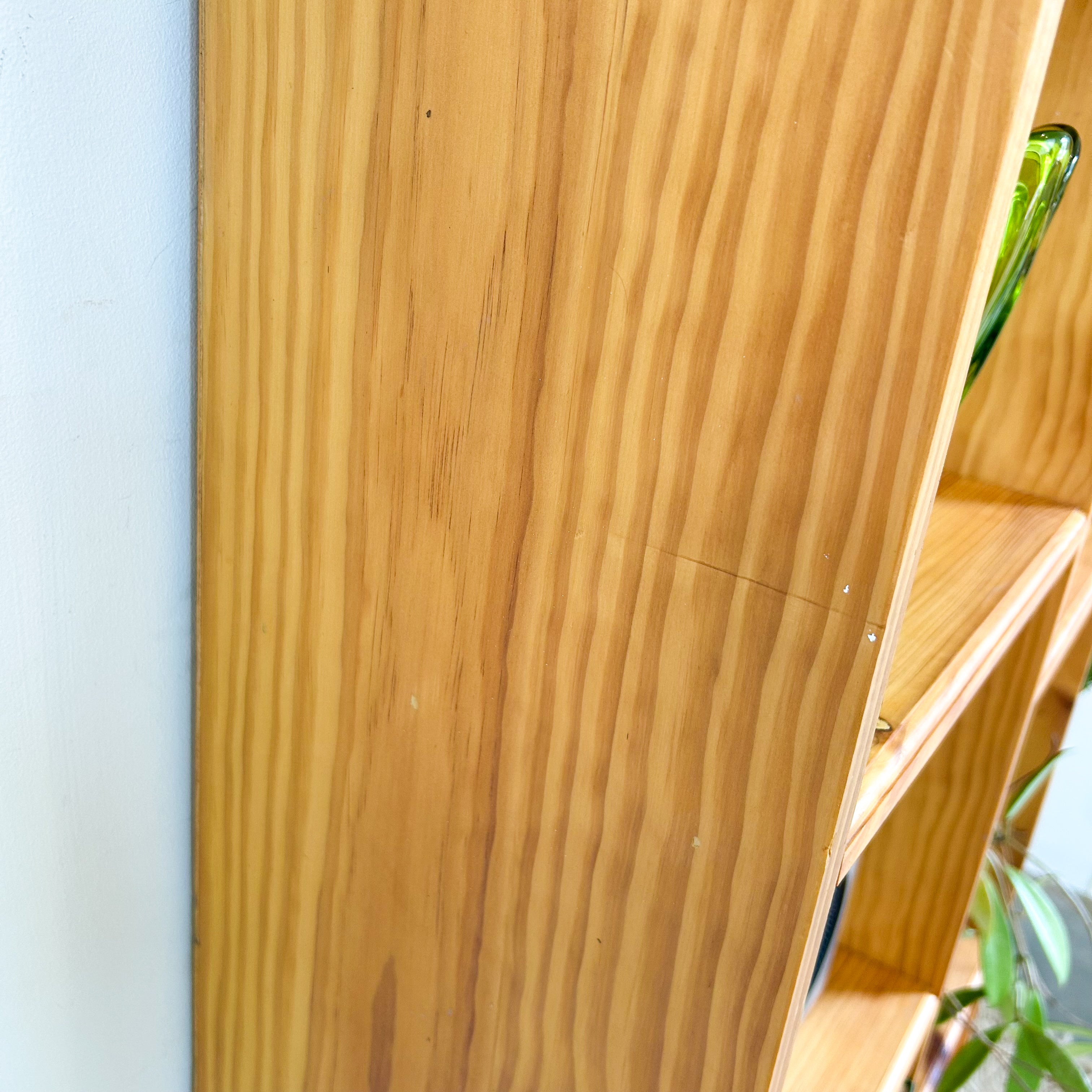 SOLID PINE ALCOVE BOOKCASE LARGE - HEY JUDE WORKSHOP • Vintage furniture & objects Melbourne