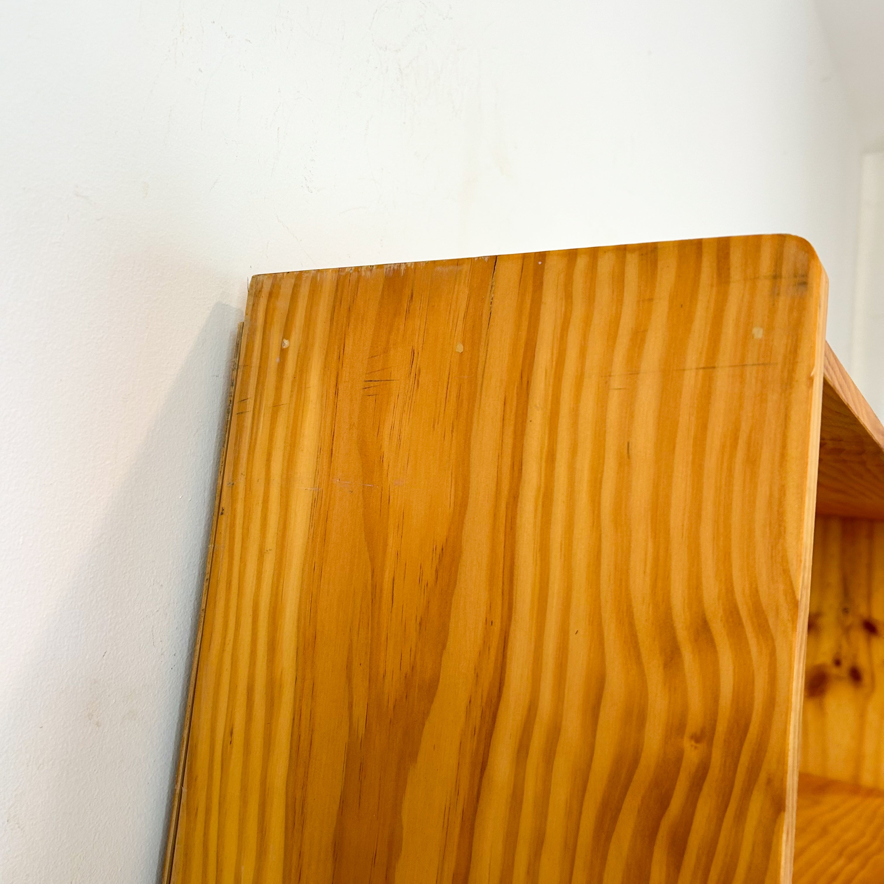 SOLID PINE ALCOVE BOOKCASE LARGE - HEY JUDE WORKSHOP • Vintage furniture & objects Melbourne