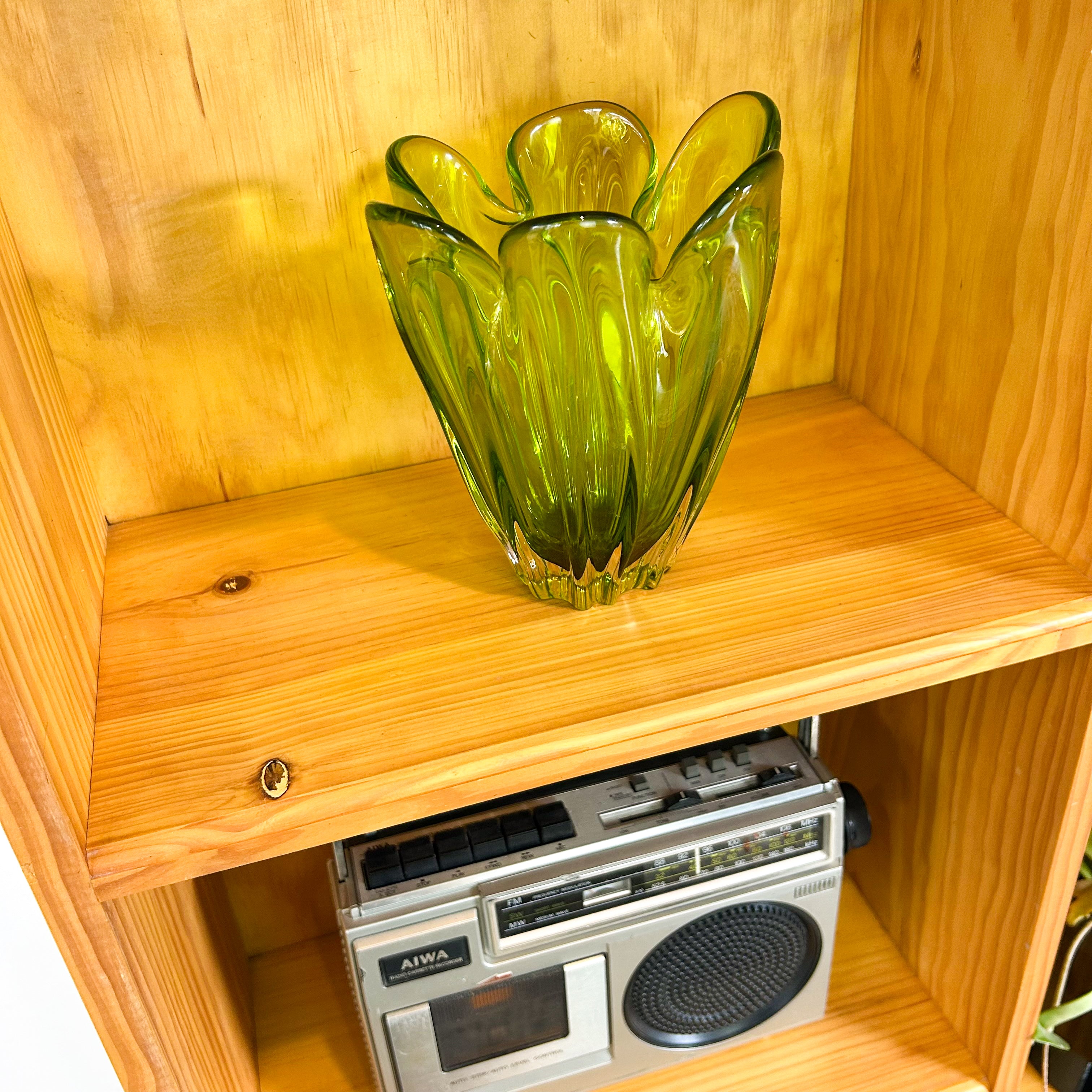 SOLID PINE ALCOVE BOOKCASE LARGE - HEY JUDE WORKSHOP • Vintage furniture & objects Melbourne