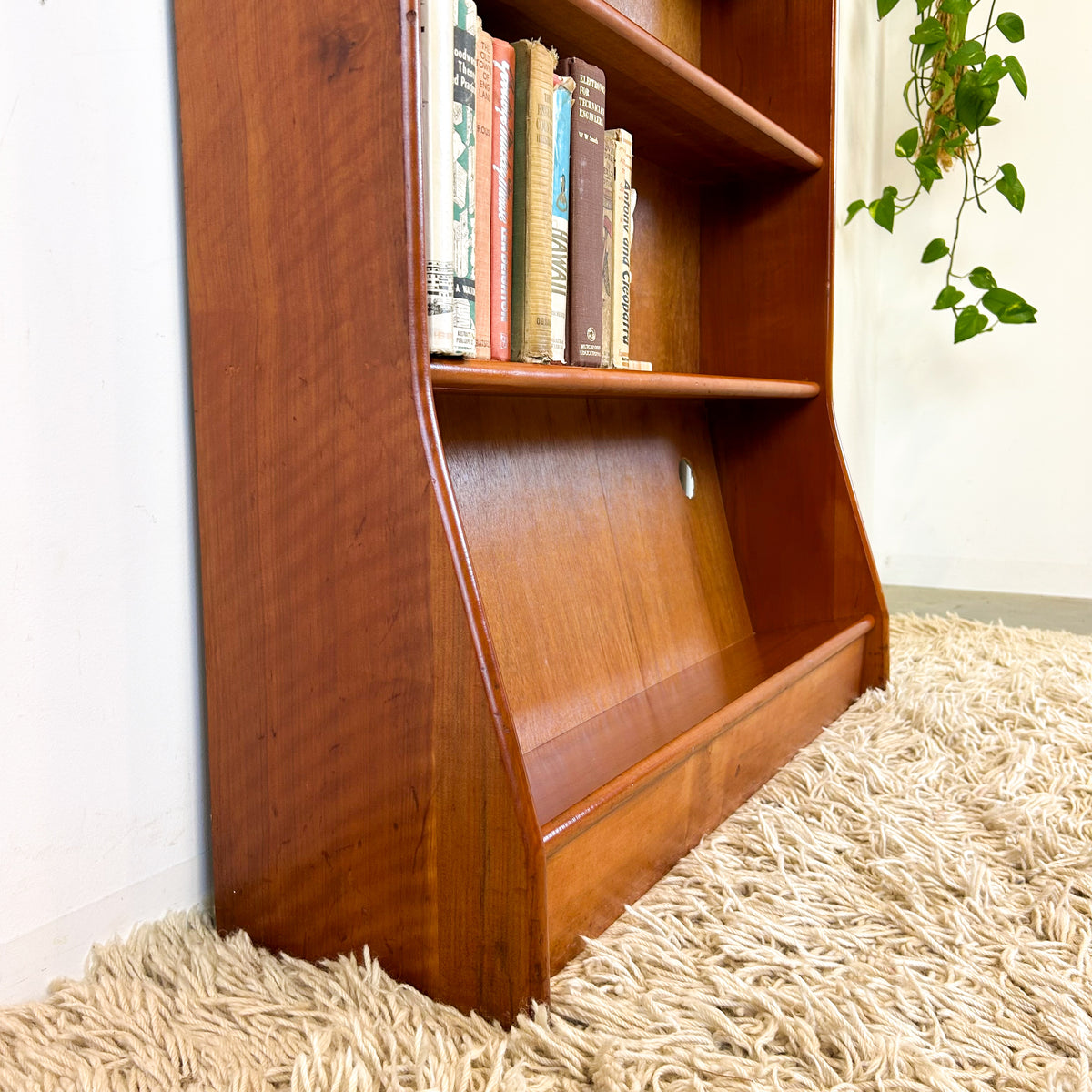 HARDWOOD BOOKCASE #2 - HEY JUDE WORKSHOP • Vintage furniture & objects Melbourne