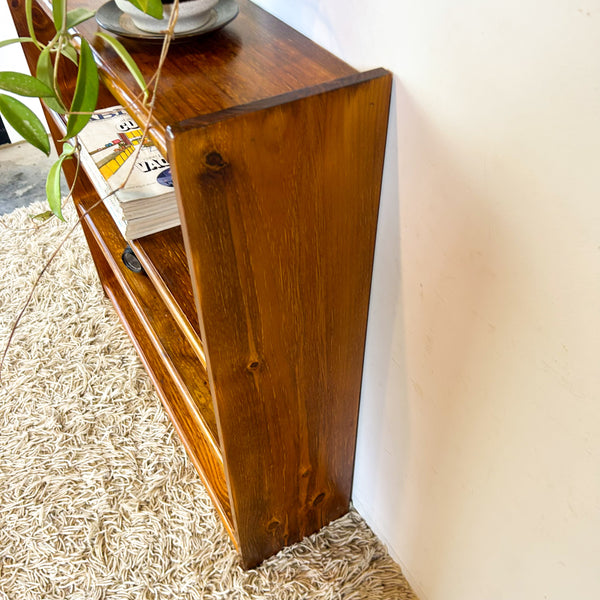 SOLID TIMBER BOOKCASE SMALL