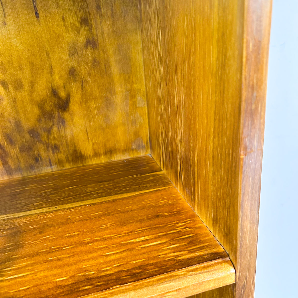 SOLID TIMBER BOOKCASE SMALL - HEY JUDE WORKSHOP • Vintage furniture & objects Melbourne