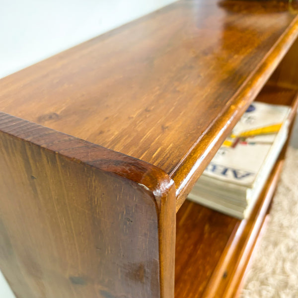 SOLID TIMBER BOOKCASE SMALL