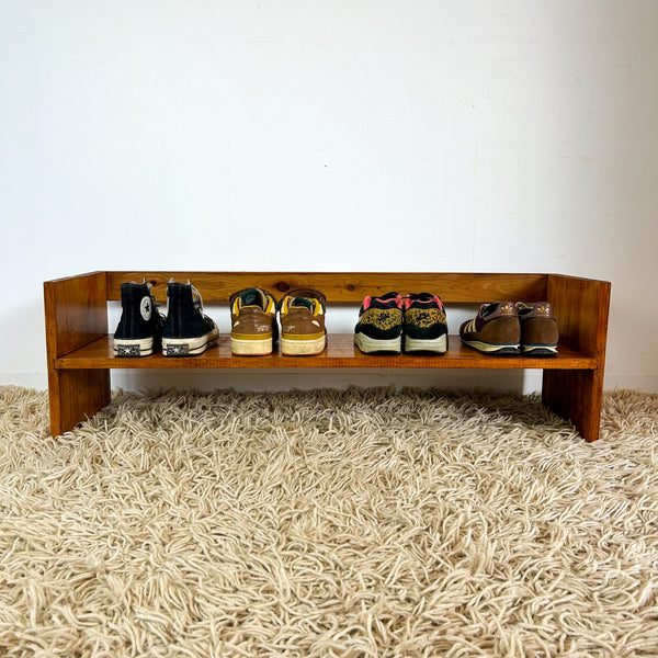 WOODEN SHOE RACK SMALL