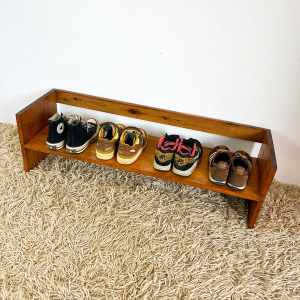 WOODEN SHOE RACK SMALL
