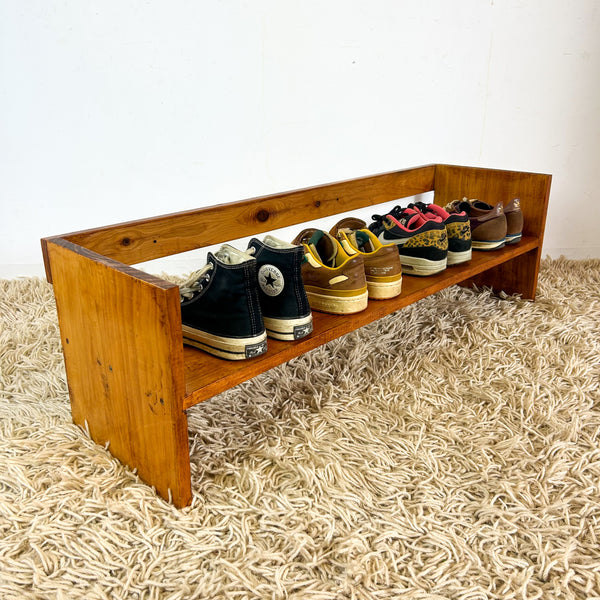 WOODEN SHOE RACK SMALL