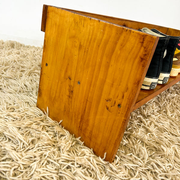 WOODEN SHOE RACK SMALL