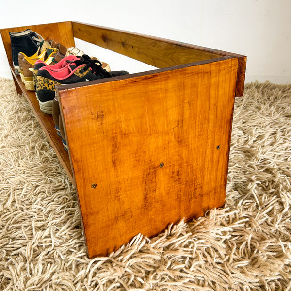 WOODEN SHOE RACK SMALL