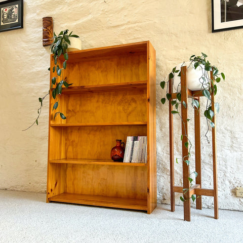 SOLID PINE BOOKCASE