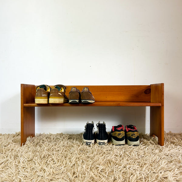 WOODEN SHOE RACK LARGE