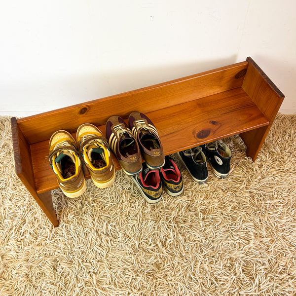 WOODEN SHOE RACK LARGE