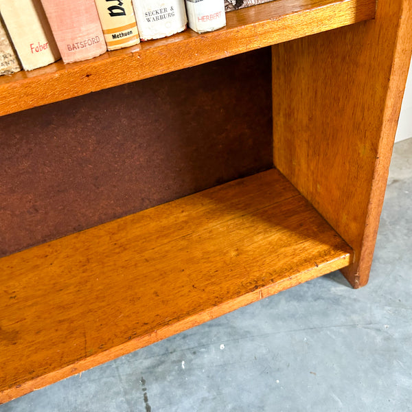 1950s WOODEN BOOKCASE