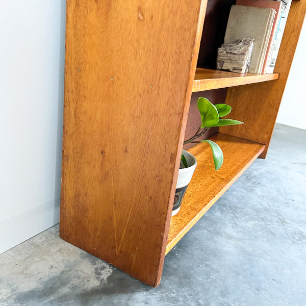 1950s WOODEN BOOKCASE