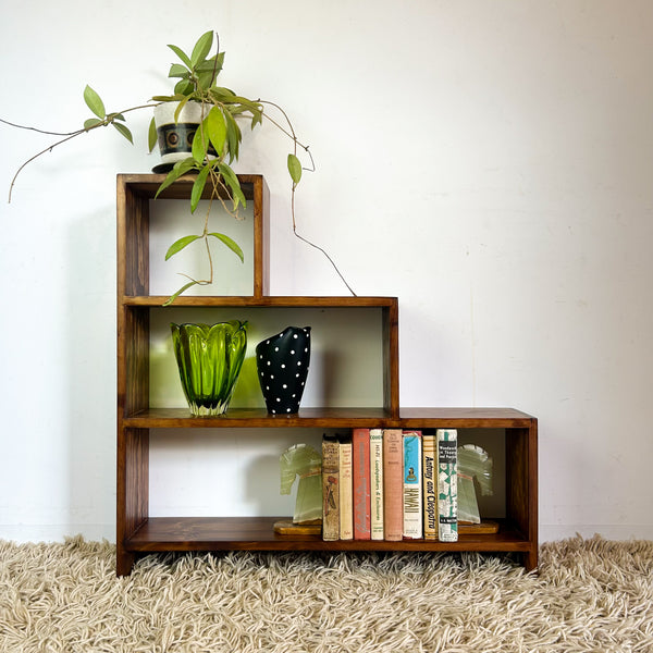 STEPPED BOOKCASE