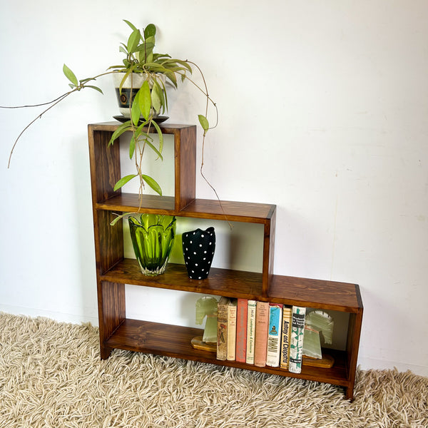 STEPPED BOOKCASE