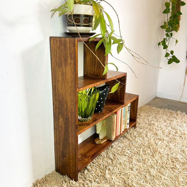 STEPPED BOOKCASE