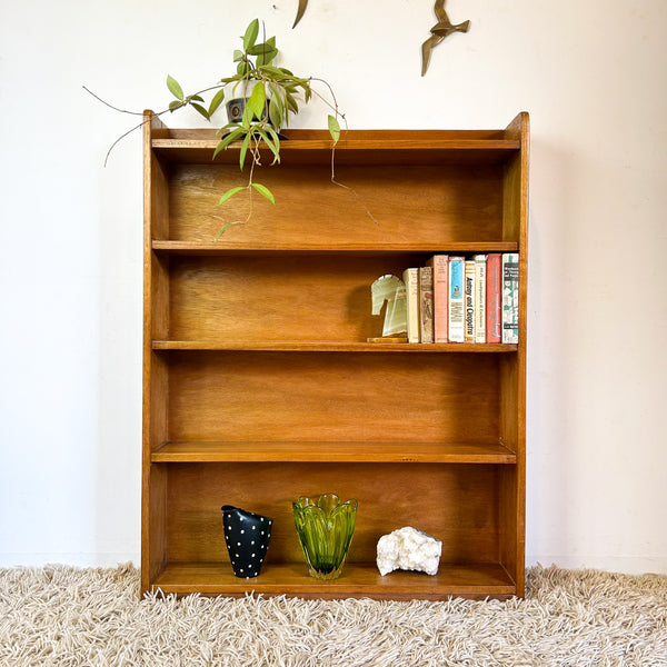 SLIM TIMBER BOOKCASE MEDIUM