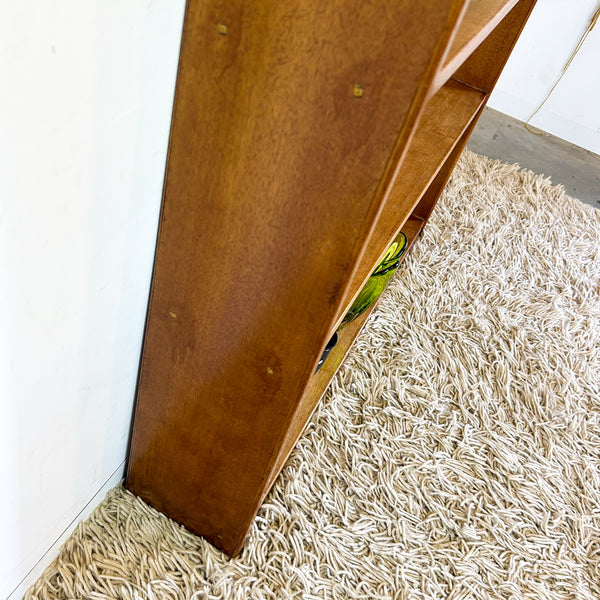 SLIM TIMBER BOOKCASE MEDIUM