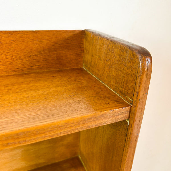 SLIM TIMBER BOOKCASE MEDIUM