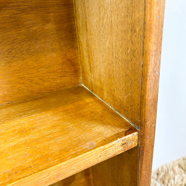 SLIM TIMBER BOOKCASE MEDIUM