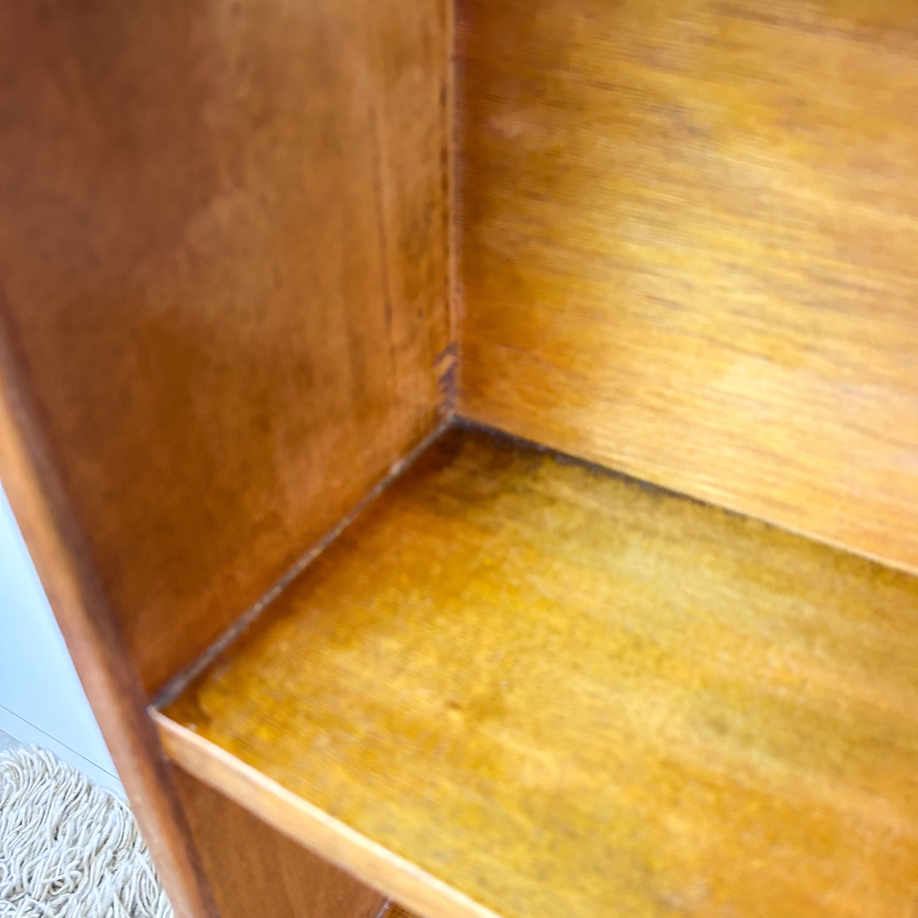 SLIM TIMBER BOOKCASE MEDIUM - HEY JUDE WORKSHOP • Vintage furniture & objects Melbourne