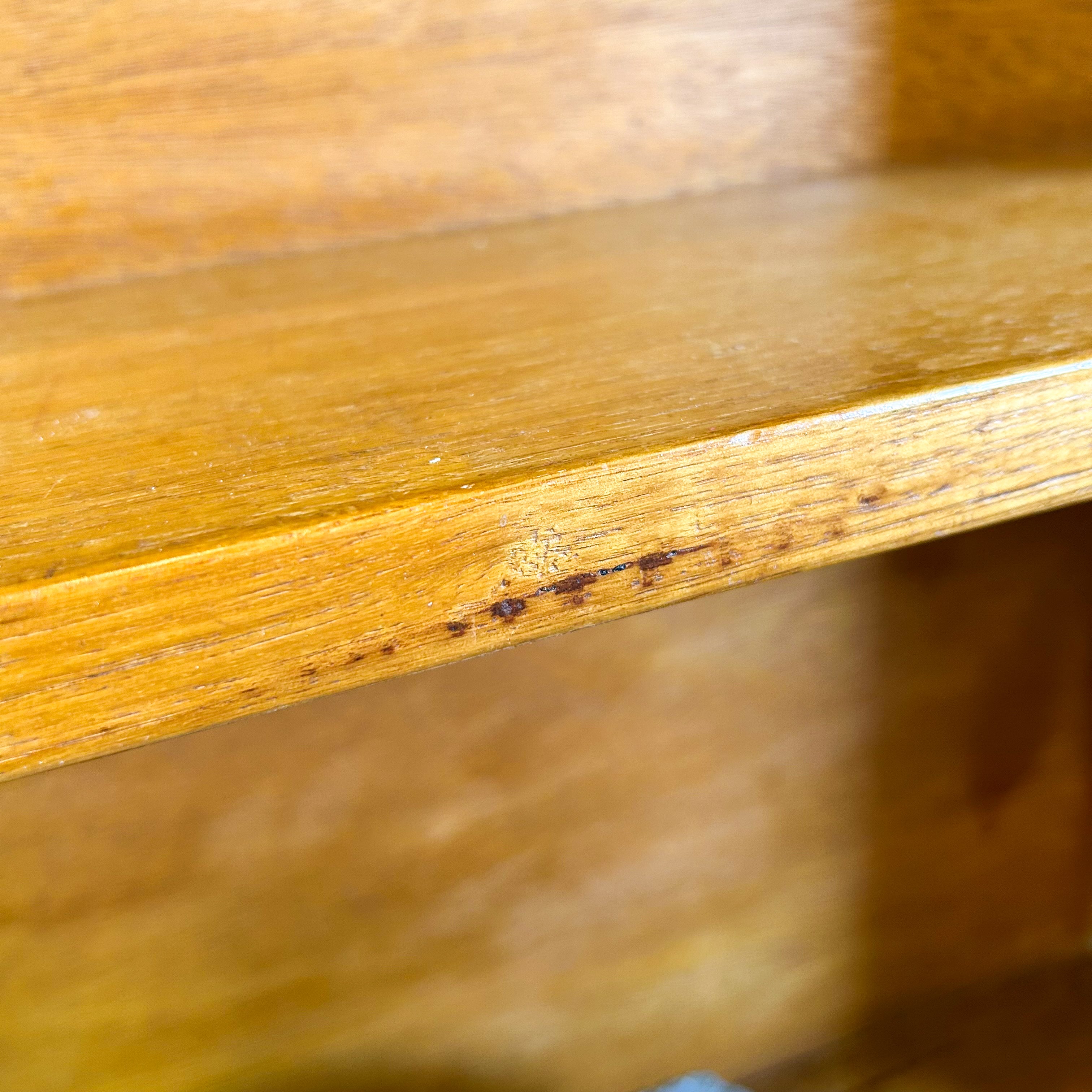 SLIM TIMBER BOOKCASE MEDIUM - HEY JUDE WORKSHOP • Vintage furniture & objects Melbourne