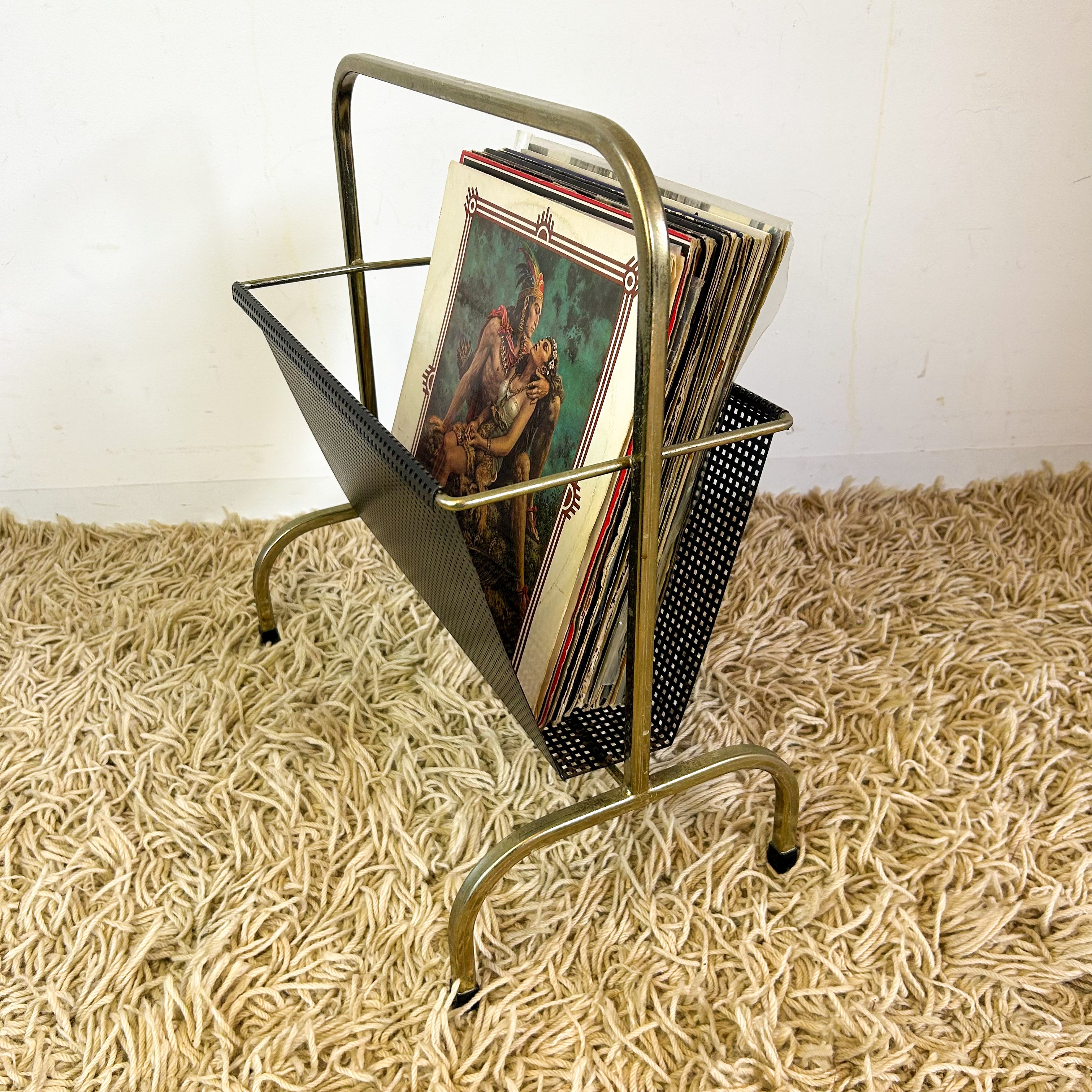 MAGAZINE / RECORD RACK - HEY JUDE WORKSHOP • Vintage furniture & objects Melbourne